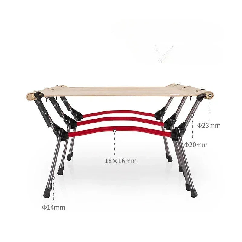 Outdoor camp cot, folding bed, mountain camping bed, portable, office lunch break bed